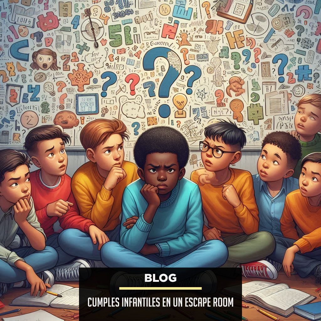 Cumples infantiles en un escape room