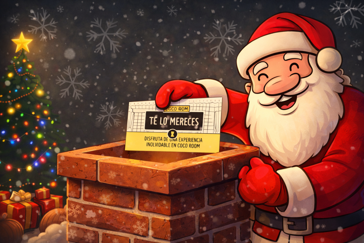 Tarjetas Regalo Escape Room en Zaragoza — El Regalo de Navidad Perfecto de Coco Room