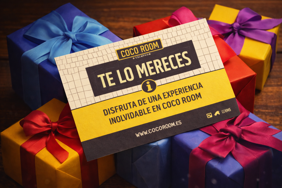 El Regalo de Navidad Perfecto en Valencia: Tarjetas Regalo Escape Room en Coco Room