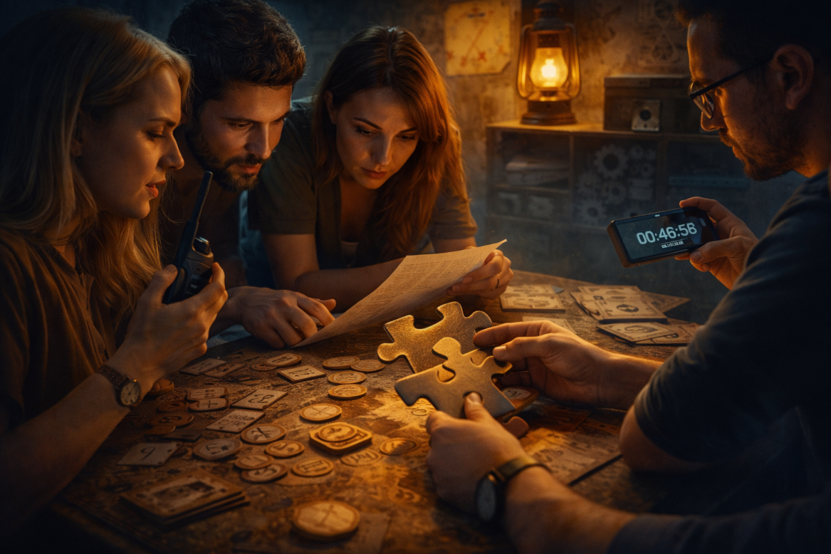 Claves para trabajar en equipo dentro de un escape room